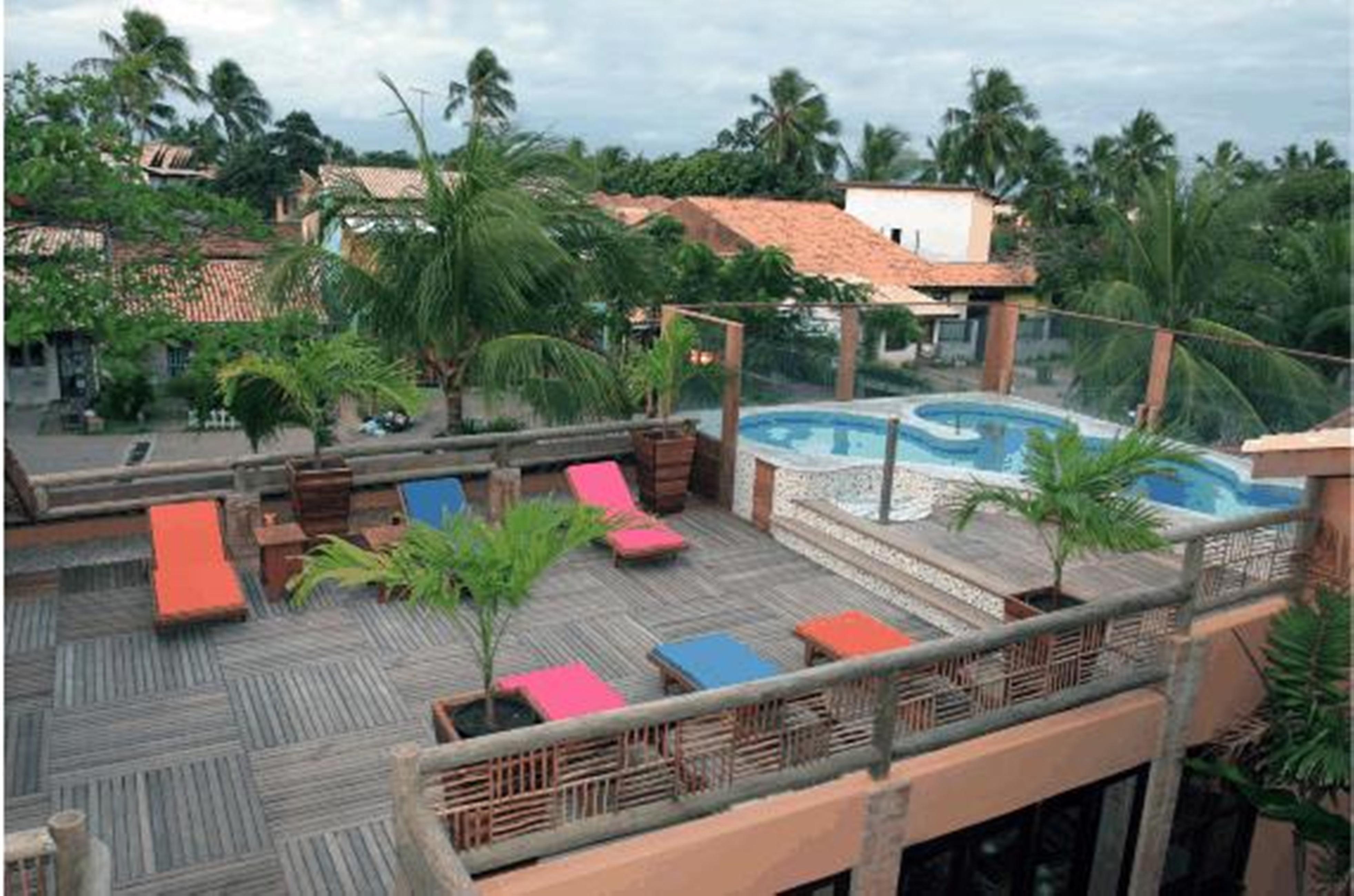 Sobrado Da Vila Hotel Прайя-ду-Форте Экстерьер фото
